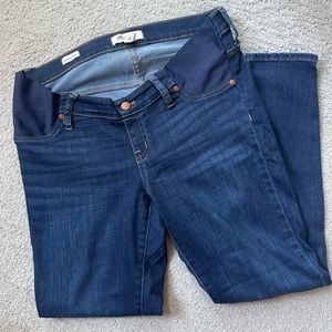 Madewell *MATERNITY* Side-Panel Skinny Jeans
